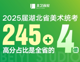 245以上高分占比是全省的4倍——北艺画室2025届统考大捷